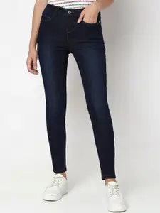 Vero Moda Women Skinny Fit Mid-Rise Cotton Stretchable Jeans