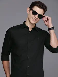 Allen Solly Solid Comfy Slim Fit Casual Shirt