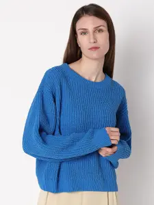 Vero Moda Self Design Cable Knit Pullover