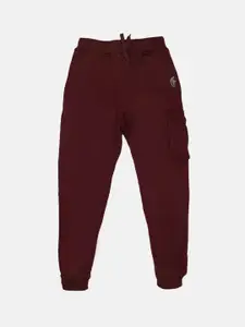 KiddoPanti Boys Fleece Cargo Joggers