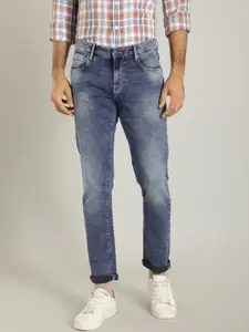 Indian Terrain Men Brooklyn Slim Fit Heavy Fade Clean Look Jeans