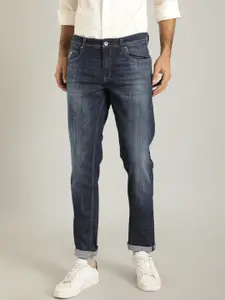 Indian Terrain Men Blue Brooklyn Slim Fit Light Fade Clean Look Jeans