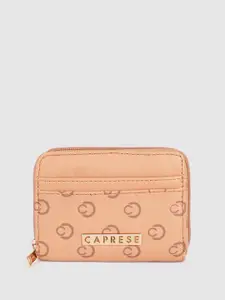 Caprese Freya Women Tan Small Wallet
