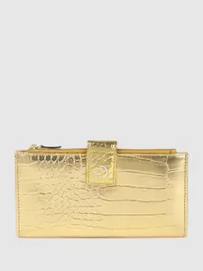 Caprese Kristy Women Gold Medium Wallet