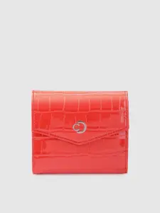 Caprese Eva Women Coral Small Wallet