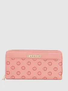 Caprese Freya Women Rose Large Wallet