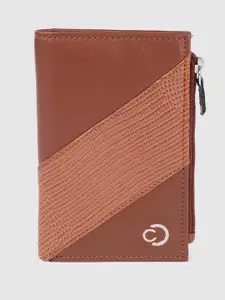 Caprese Zoey Women Tan Small Wallet