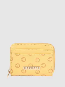 Caprese Freya Women Yellow Small Wallet