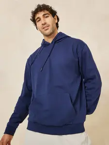 Styli Relaxed Fit Fleece Hooded Sweatshirt