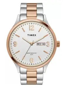 Timex Men Dial & Stainless Steel Straps Analogue Watch TWEG18423