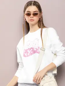 Kook N Keech Disney Women Graphic Printed Sweatshirt