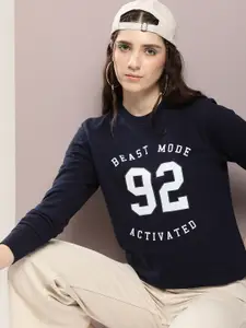 Kook N Keech Women Printed Sweatshirt