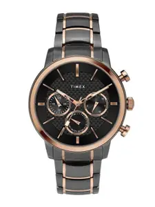 Timex Men Dial & Stainless Steel Bracelet Style Straps Analogue Watch TWEG20201