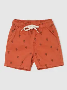 max Infant Boys Conversational Printed Pure Cotton Regular Shorts