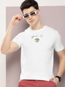 Kook N Keech Men Printed Pure Cotton T-shirt