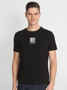 U.S. Polo Assn. Typography Printed Slim Fit T-shirt