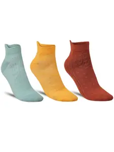 Dollar Socks Men Pack Of 3 Patterned Ankle-Length Socks