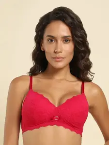 Van Heusen Lace Medium Coverage Removable Padding Everyday Bra With All Day Comfort