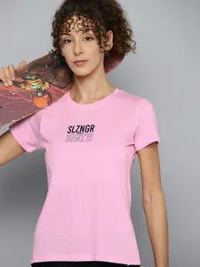 Slazenger Women Typography Printed T-shirt