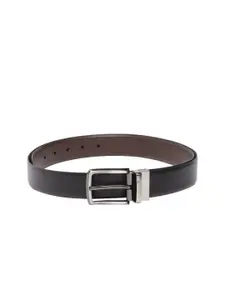 Allen Solly Men Textured Leather Reversible Belt