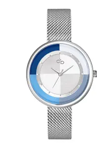 DressBerry Women Stainless Steel Bracelet Style Straps Analogue Watch