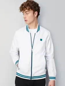 max Stand Collar Bomber Jacket