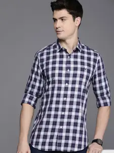 Allen Solly Sport Slim Fit Pure Cotton Checked Casual Shirt