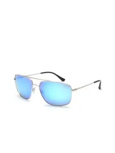 IDEE Men Square Sunglasses with UV Protected Lens IDS2792C3SG