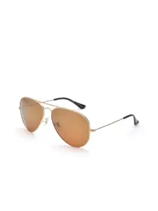 IDEE Men Aviator Sunglasses with UV Protected Lens IDS2761C4PSG