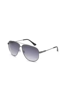 IDEE Men Square Sunglasses with UV Protected Lens IDS2785C2SG