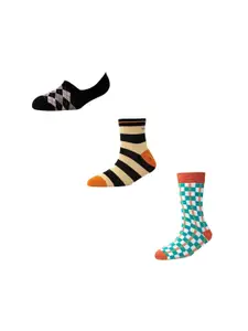 Cotstyle Men Pack Of 3 Assorted Socks