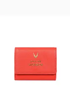 Hidesign Women Three-Fold Leather Wallet