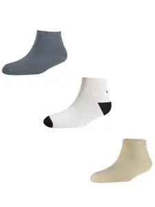 Cotstyle Men Pack Of 3 Ankle Length Socks