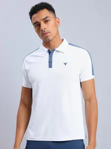 Technosport Polo Collar Anti Static Slim Fit Sports T-Shirt