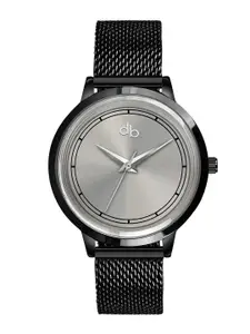 DressBerry Women Stainless Steel Bracelet Style Straps Analogue Watch