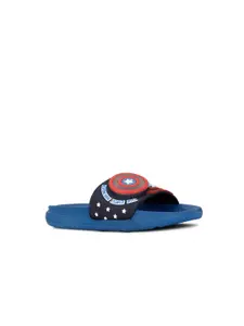 Disney Boys Captain America Applique Sliders