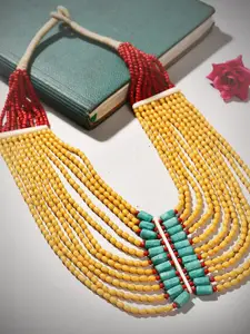 Bamboo Tree Jewels Tribal Necklace