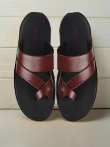 Metro Men One Toe Leather Comfort Sandals