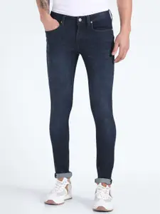 Flying Machine Men Super Skinny Fit Low-Rise Clean Look Stretchable Jeans