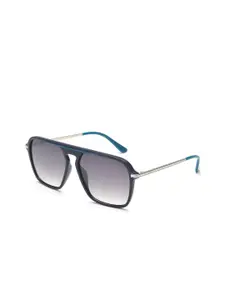 IDEE Men Browline Sunglasses with UV Protected Lens IDS2821C3SG