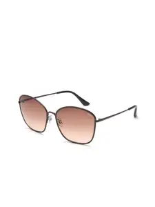 IDEE Women Aviator Sunglasses with UV Protected Lens IDS2843C2SG
