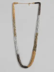 RICHEERA Beaded Multi-Layered Statement Necklace