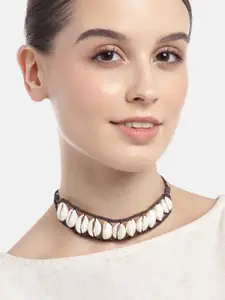 RICHEERA Beads Studded Necklace