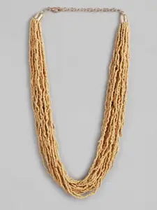 RICHEERA Beaded Multi-Layered Statement Necklace