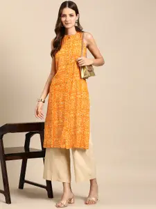 Anouk Women Tribal Printed Straight Kurta