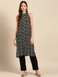 Anouk Women Tribal Printed Straight Kurta