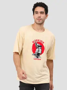 Leotude Graphic Printed Oversized Casual T-shirt