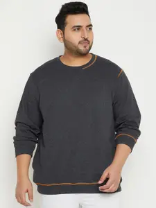 Club York Plus Size Fleece Pullover Sweatshirt