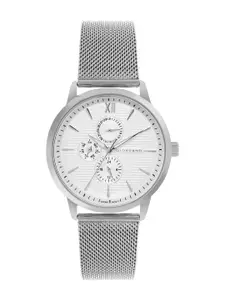 GIORDANO Men Round Dial Water Resistance Stainless Steel Analogue Watch GD-50008-11