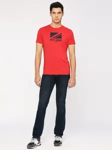Pepe Jeans Typography Printed Slim Fit T-shirt